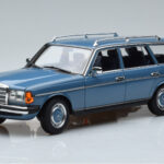Mercedes 200T S123 Blå Norev 1:18