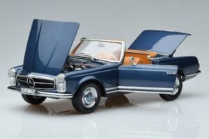 Mercedes 230 SL W113 Pagoda Blå Begränsad Upplaga Norev 1:18 183767 Metall — bild 2 av 8