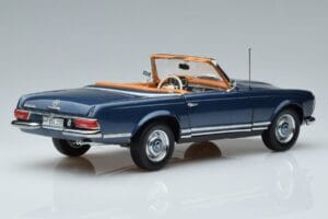 Mercedes 230 SL W113 Pagoda Blå Begränsad Upplaga Norev 1:18 183767 Metall — bild 3 av 8