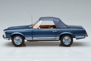 Mercedes 230 SL W113 Pagoda Blå Begränsad Upplaga Norev 1:18 183767 Metall — bild 4 av 8