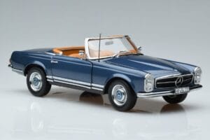 Mercedes 230 SL W113 Pagoda Blå Begränsad Upplaga Norev 1:18 183767 Metall — bild 6 av 8
