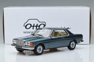 Mercedes 280 CE C123 Blå Otto 1:18 OT627 Resin — bild 6 av 6