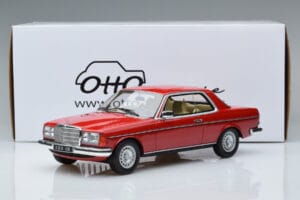 Mercedes 280 CE C123 Röd Otto 1:18 OT145 Resin — bild 6 av 6