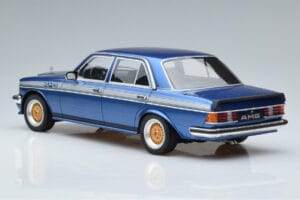 Mercedes 280 E AMG W123 Blå Otto 1:18 OT221 Resin — bild 5 av 6