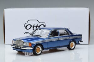 Mercedes 280 E AMG W123 Blå Otto 1:18 OT221 Resin — bild 6 av 6