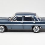 Mercedes 280 SE W108 Mörkblå Metallic Norev 1:18 183534 - image 4 of 8