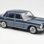 Mercedes 280 SE W108 Mörkblå Metallic Norev 1:18 183534 - image 6 of 8