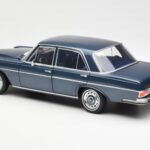 Mercedes 280 SE W108 Mörkblå Metallic Norev 1:18 183534 - image 7 of 8