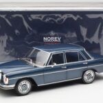 Mercedes 280 SE W108 Mörkblå Metallic Norev 1:18 183534 - image 8 of 8