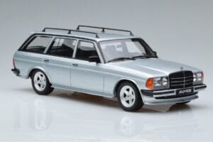 Mercedes 280 TE AMG S123 Silver Otto 1:18 OT246 Resin — bild 4 av 6