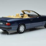 Mercedes 300 CE-24 A124 Cabriolet Nautical Blå Begränsad Upplaga Norev 1:18 183879 Metall - image 3 of 7