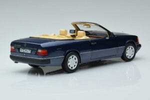 Mercedes 300 CE-24 A124 Cabriolet Nautical Blå Begränsad Upplaga Norev 1:18 183879 Metall — bild 3 av 7