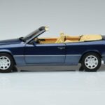 Mercedes 300 CE-24 A124 Cabriolet Nautical Blå Begränsad Upplaga Norev 1:18 183879 Metall - image 4 of 7