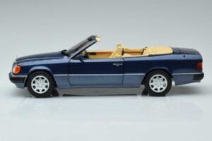 Mercedes 300 CE-24 A124 Cabriolet Nautical Blå Begränsad Upplaga Norev 1:18 183879 Metall — bild 4 av 7