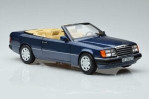 Mercedes 300 CE-24 A124 Cabriolet Nautical Blå Begränsad Upplaga Norev 1:18 183879 Metall — bild 5 av 7