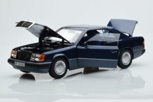 Mercedes 300 CE-24 C124 Coupe Nautical Blå Begränsad Upplaga Norev 1:18 183882 Metall — bild 2 av 7