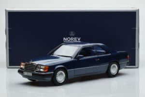 Mercedes 300 CE-24 C124 Coupe Nautical Blå Begränsad Upplaga Norev 1:18 183882 Metall — bild 7 av 7