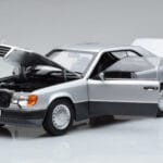 Mercedes 300 CE-24 C124 Coupe Silver Norev 1:18 183880 Metall - image 2 of 7