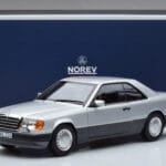 Mercedes 300 CE-24 C124 Coupe Silver Norev 1:18 183880 Metall - image 7 of 7