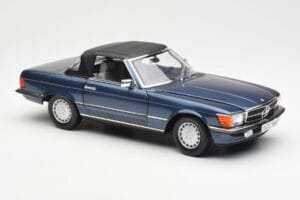 Mercedes 300 SL R107 Nautisk Blå Norev 1:18 183466 Metall — bild 6 av 8