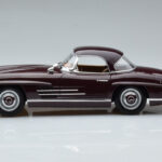 Mercedes 300 SL W198 Roadster Röd Norev 1:18 - image 4 of 8