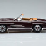 Mercedes 300 SL W198 Roadster Röd Norev 1:18 - image 5 of 8
