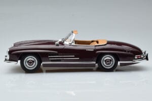 Mercedes 300 SL W198 Roadster Röd Norev 1:18 183891 Metall — bild 5 av 8