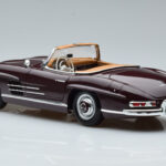 Mercedes 300 SL W198 Roadster Röd Norev 1:18 - image 7 of 8