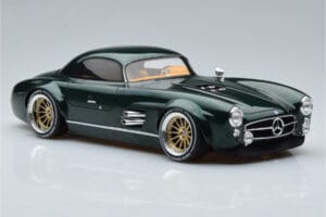Mercedes 300 SL Speedster Hard Top By S-Klub Grön GT Spirit 1:18 GT872 Resin — bild 4 av 6