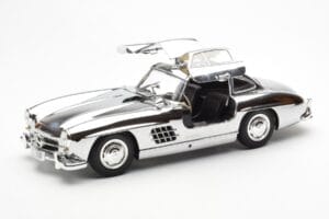 Mercedes 300 SL W198 Krom Minichamps 1:18 B66040645 Metall — bild 2 av 8
