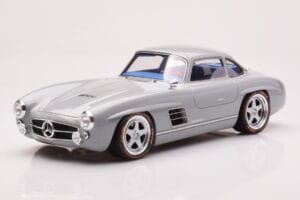 Mercedes 300 SL W198 Gullwing By S-Klub Grå GT Spirit 1:18 GT418