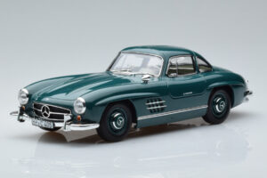 Mercedes 300 SL W198 Gullwing Grön Norev 1:18
