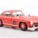 Mercedes 300 SL W198 Gullwing Röd Minichamps 1:18 - image 6 of 8