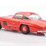 Mercedes 300 SL W198 Gullwing Röd Minichamps 1:18 - image 7 of 8