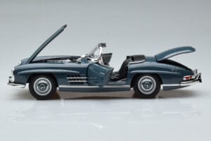 Mercedes 300 SL W198 Roadster Blå Norev 1:18 B66040668 Metall — bild 4 av 9