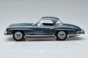 Mercedes 300 SL W198 Roadster Blå Norev 1:18 B66040668 Metall — bild 5 av 9