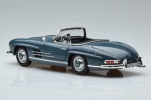 Mercedes 300 SL W198 Roadster Blå Norev 1:18 B66040668 Metall — bild 8 av 9