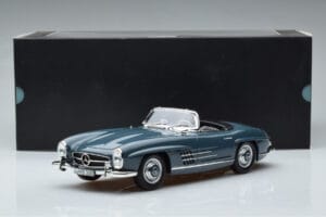 Mercedes 300 SL W198 Roadster Blå Norev 1:18 B66040668 Metall — bild 9 av 9