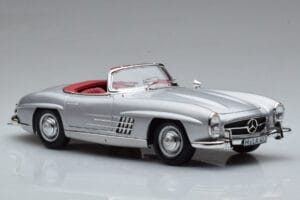 Mercedes 300 SL W198 Roadster Norev 1:18 183890 Metall — bild 8 av 10