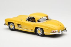 Mercedes 300 SL W198 Roadster Gul Norev 1:18 B66040669 Metall — bild 7 av 8