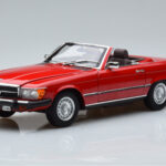 Mercedes 450 SL R107 US Version Röd Norev 1:18