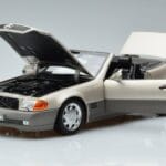 Mercedes 500 SL R129 Smoke Silver Norev 1:18 183719 Metall - image 2 of 7