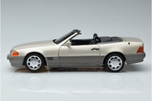 Mercedes 500 SL R129 Smoke Silver Norev 1:18 183719 Metall — bild 4 av 7