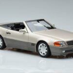 Mercedes 500 SL R129 Smoke Silver Norev 1:18 183719 Metall - image 5 of 7