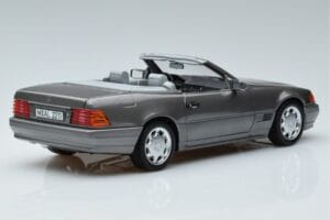 Mercedes 500 SL R129 Grå Metallic Norev 1:18 183715 Metall — bild 3 av 7