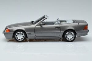 Mercedes 500 SL R129 Grå Metallic Norev 1:18 183715 Metall — bild 4 av 7