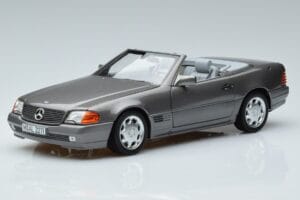 Mercedes 500 SL R129 Grå Metallic Norev 1:18 183715 Metall