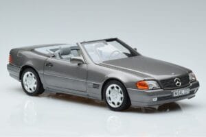 Mercedes 500 SL R129 Grå Metallic Norev 1:18 183715 Metall — bild 5 av 7