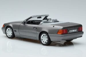 Mercedes 500 SL R129 Grå Metallic Norev 1:18 183715 Metall — bild 6 av 7