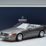 Mercedes 500 SL R129 Grå Metallic Norev 1:18 183715 Metall - image 7 of 7